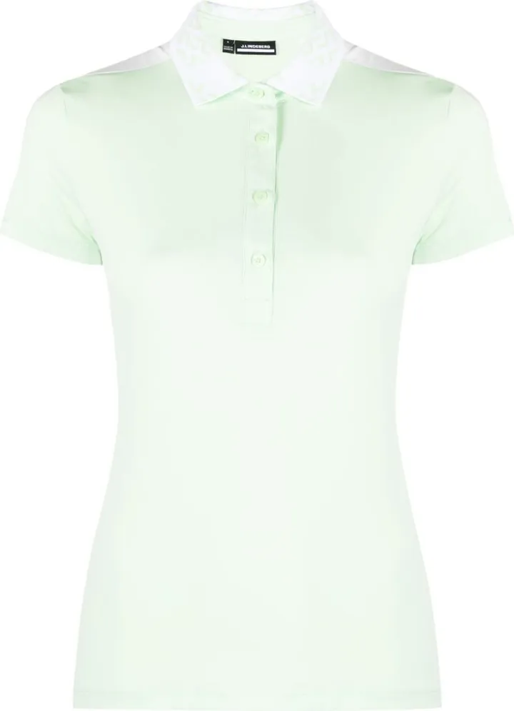Green Tilly Golf Polo Top