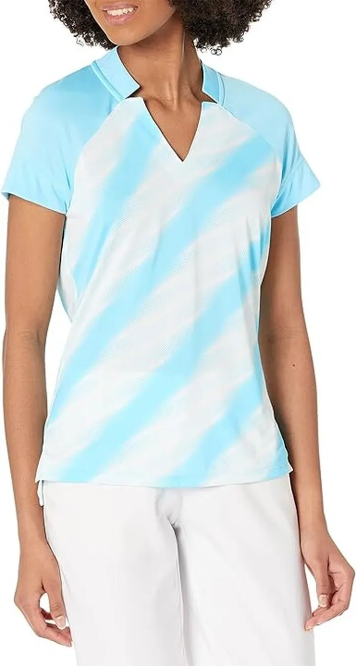 adidas Golf Heat.Rdy Polo (White) Women's Clothing