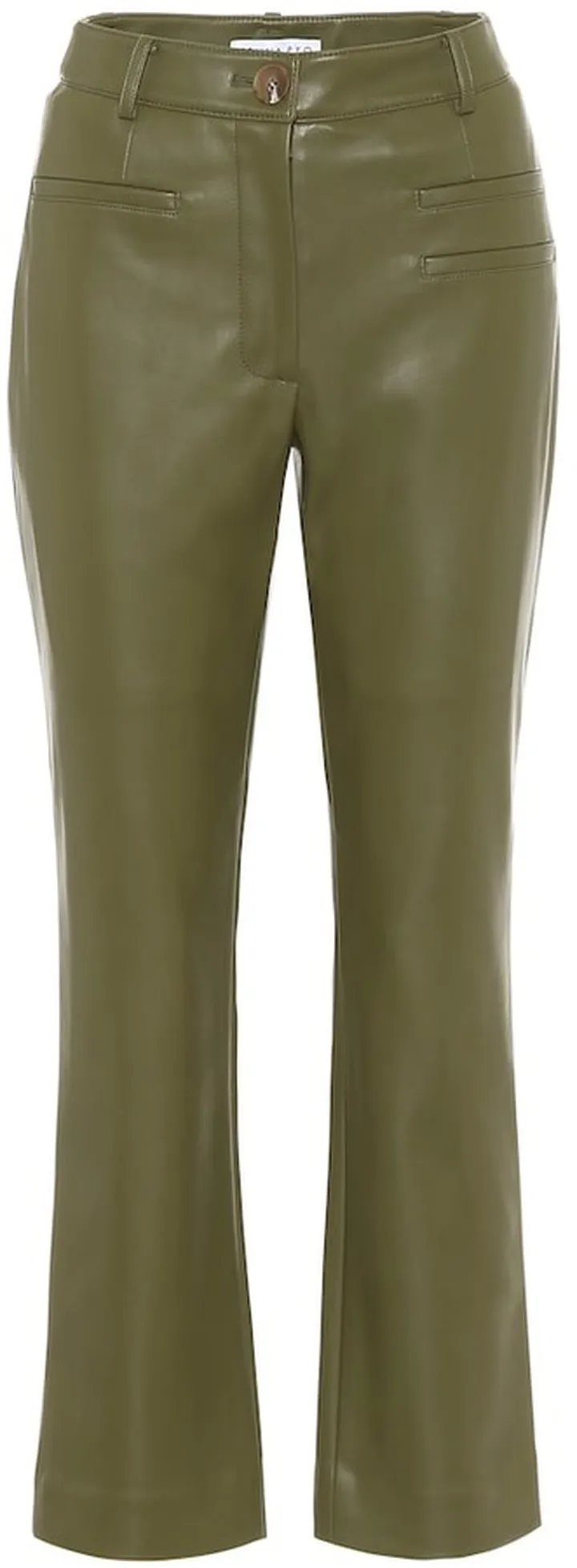 Finley high-rise faux leather pants