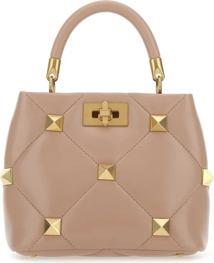 Valentino Garavani Roman Stud Small Tote Bag