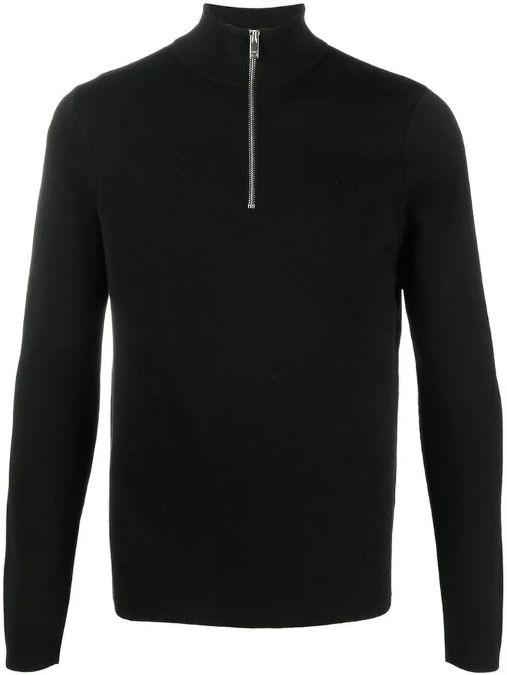 Half-Zip Wool Jumper
