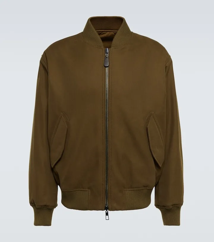 Thule cotton-blend bomber jacket