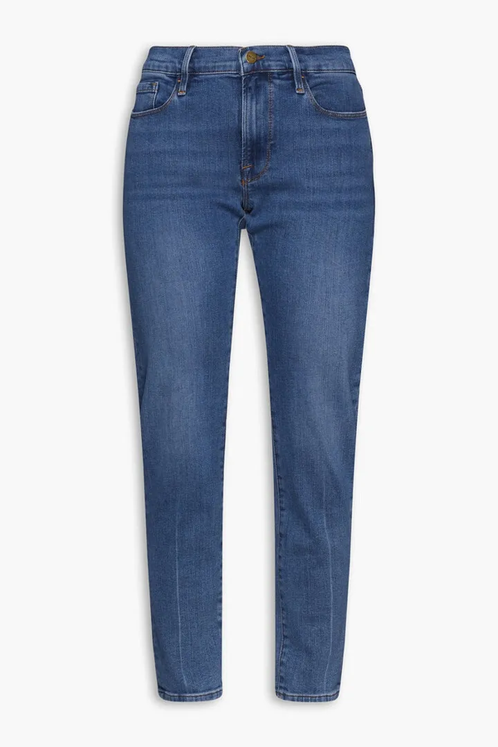 Le Garcon cropped slim boyfriend jeans