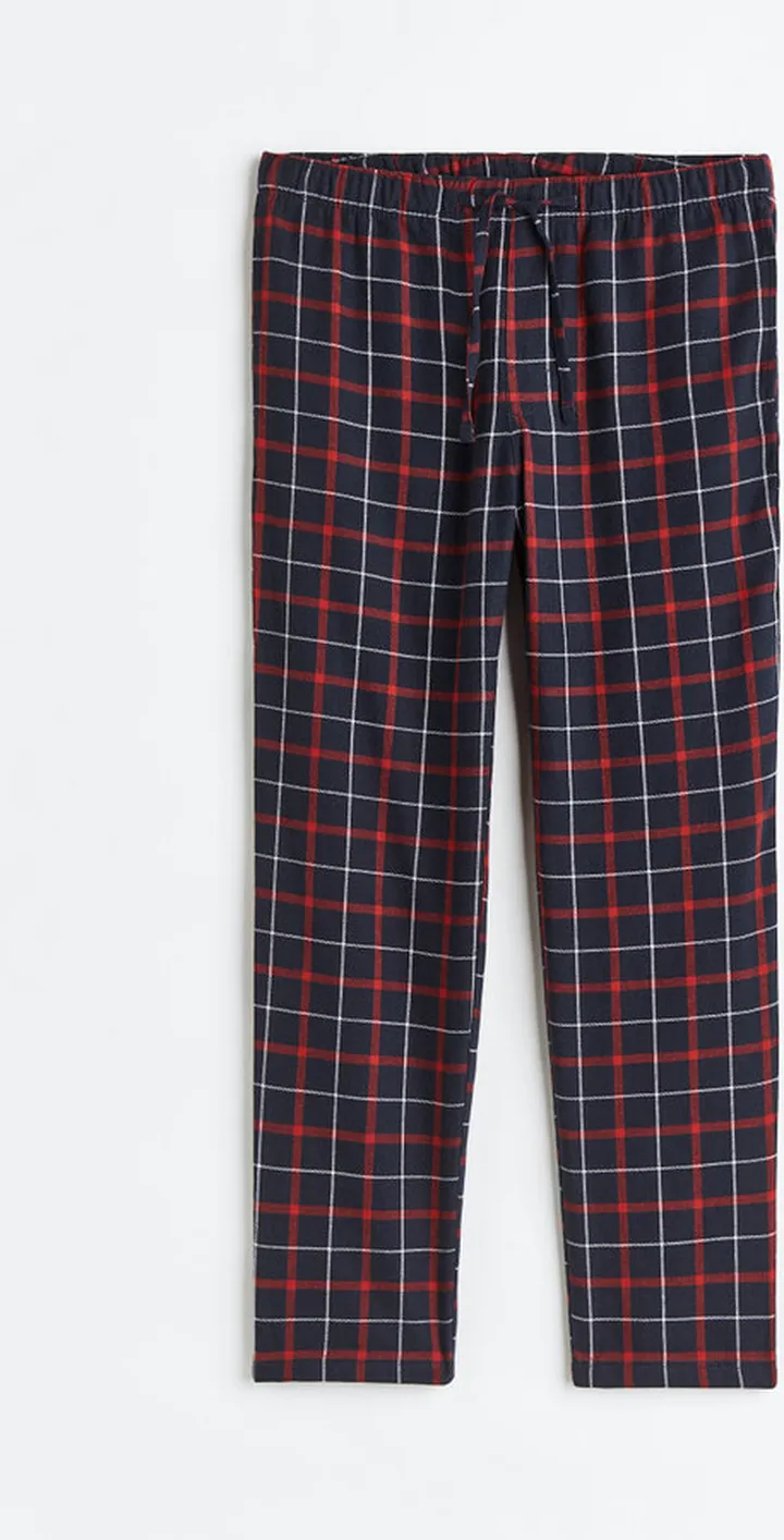 Regular Fit Flannel Pajama Pants