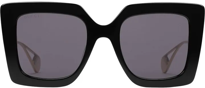 Square-frame sunglasses