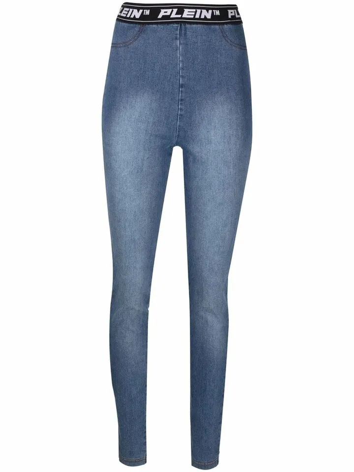 Logo-Waistband Leggings