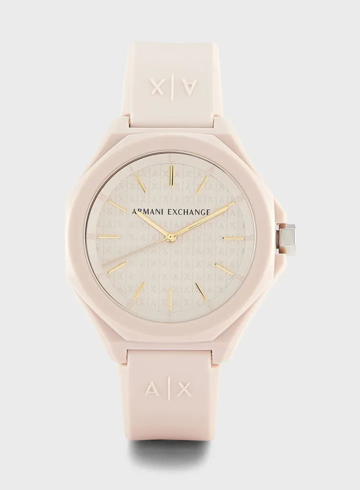 Andrea Silicone Strap Analog Watch