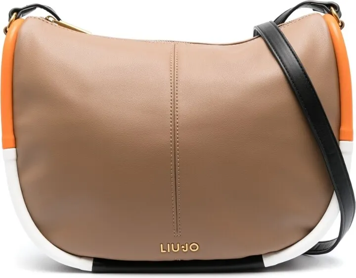 Two-Tone Shoulder Bag