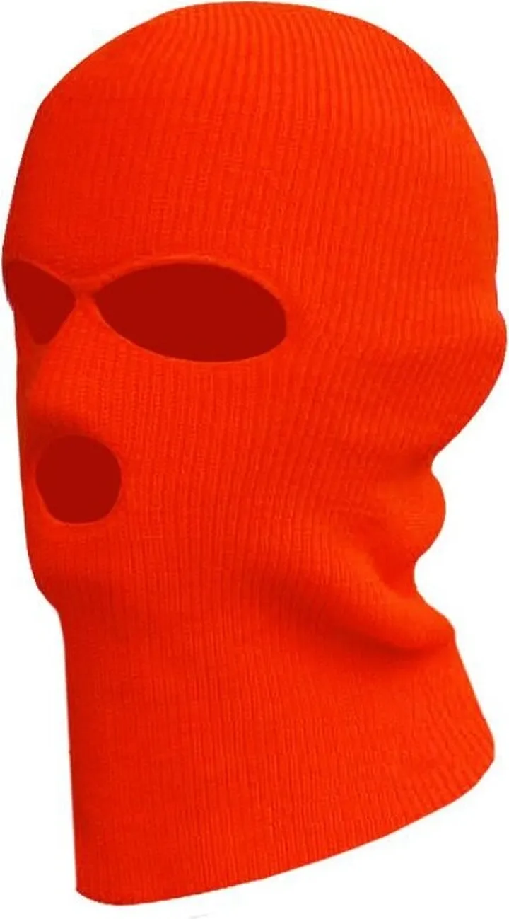 MUK LUKS Knit 3 Hole Mask - Blaze