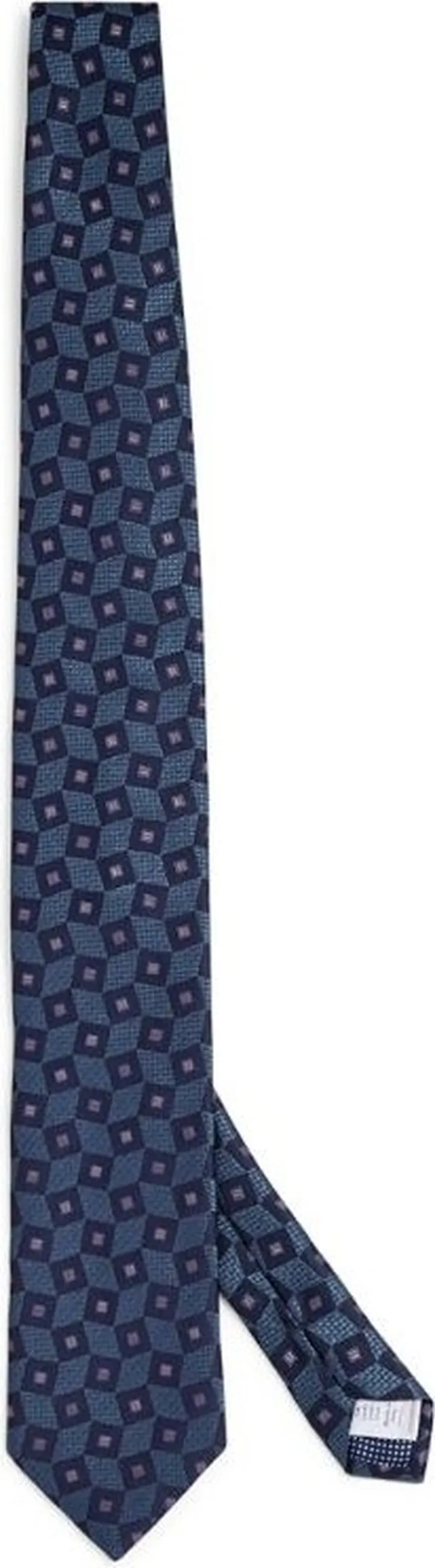 Eton Silk Geometric Tie