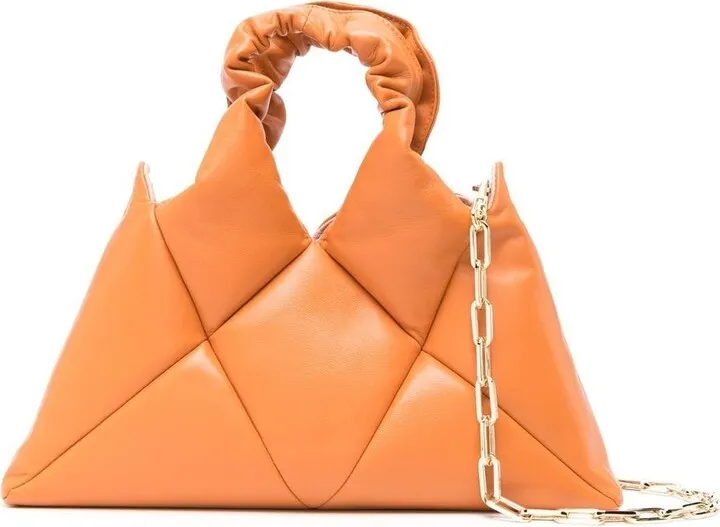 mini Didi padded leather tote bag