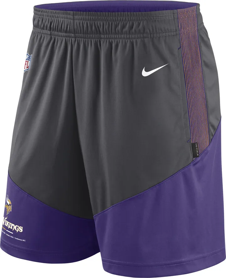 Nike Men's Dri-FIT Primary Lockup (NFL Minnesota Vikings) Shorts in Black