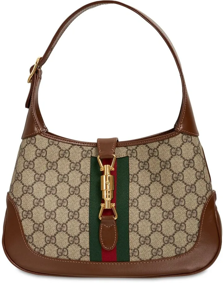 Small Jackie GG Supreme & leather bag