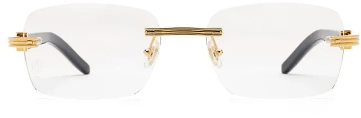 Cartier Rectangular Frame Glasses