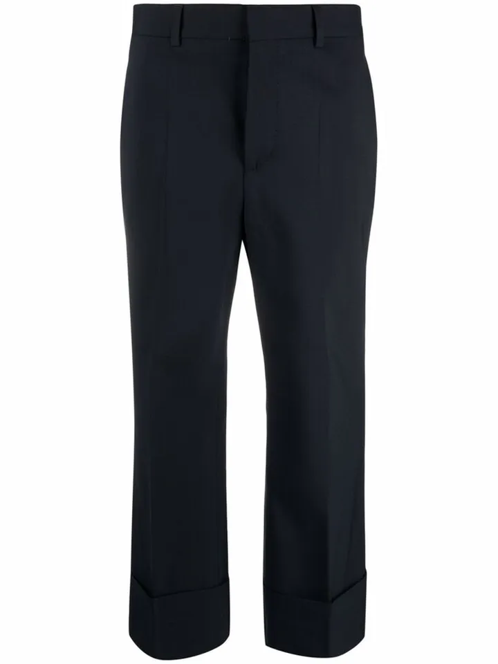 Cropped Tailored Trousers