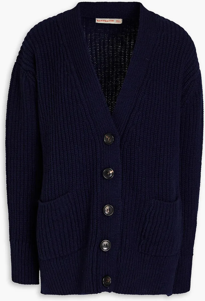 Kira ribbed wool cardigan