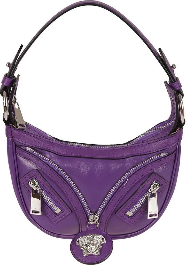 Zip Biker Shoulder Bag