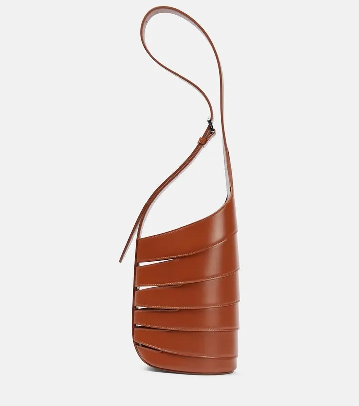 Babel Small leather shoulder bag