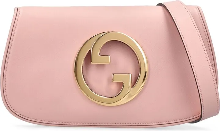 Blondie leather shoulder bag