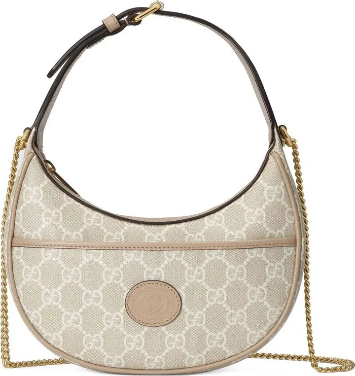 GG half-moon mini bag