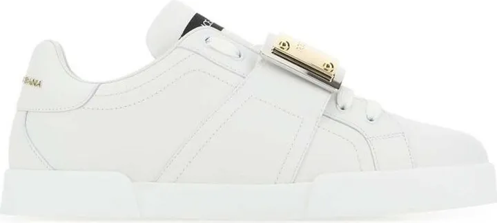 Dolce & Gabbana Portofino Logo-Plaque Sneakers
