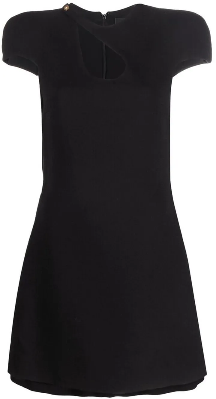 Cut-Out Detail Mini Dress