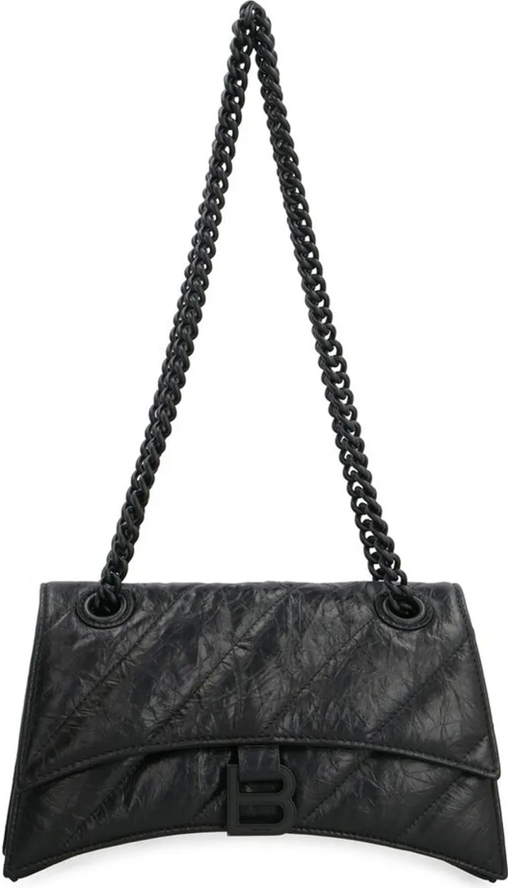 Balenciaga Crush Quilted Small Shoulder Bag