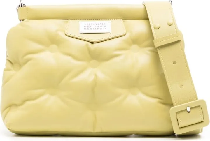 Glam Slam leather shoulder bag