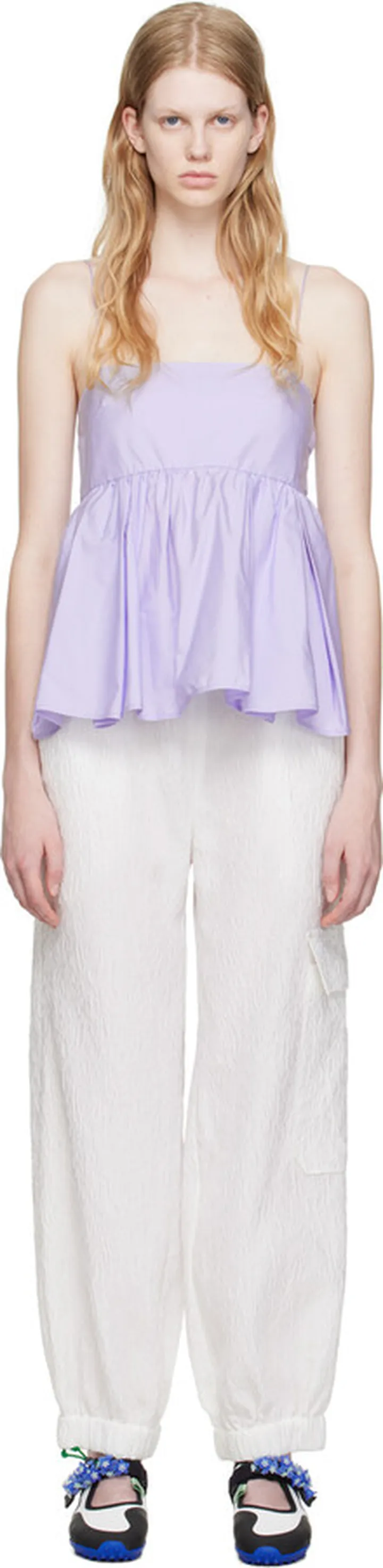 Cecilie Bahnsen Purple James Camisole