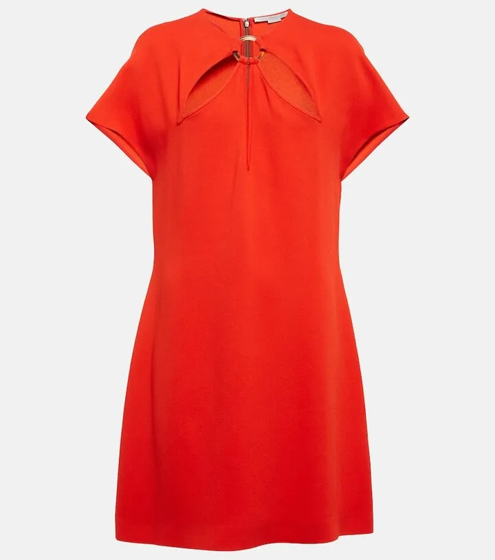 Keyhole minidress