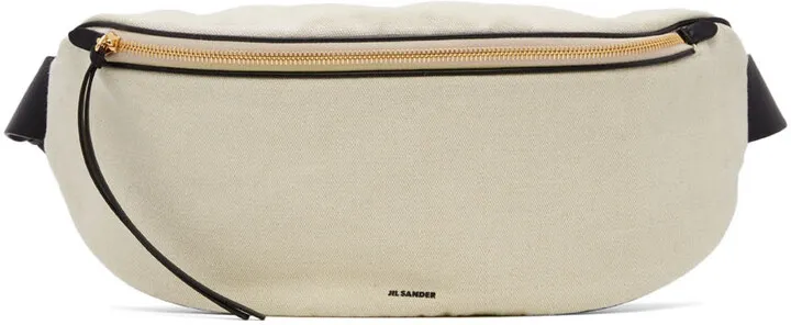 Jil Sander Off-White Medium Moon Belt Pouch