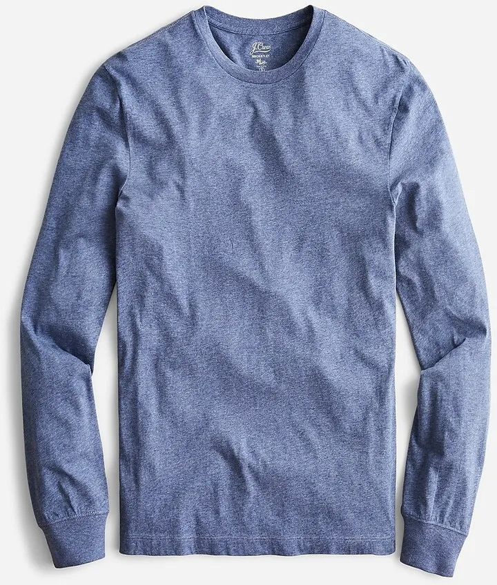 Long-sleeve Broken-in T-shirt