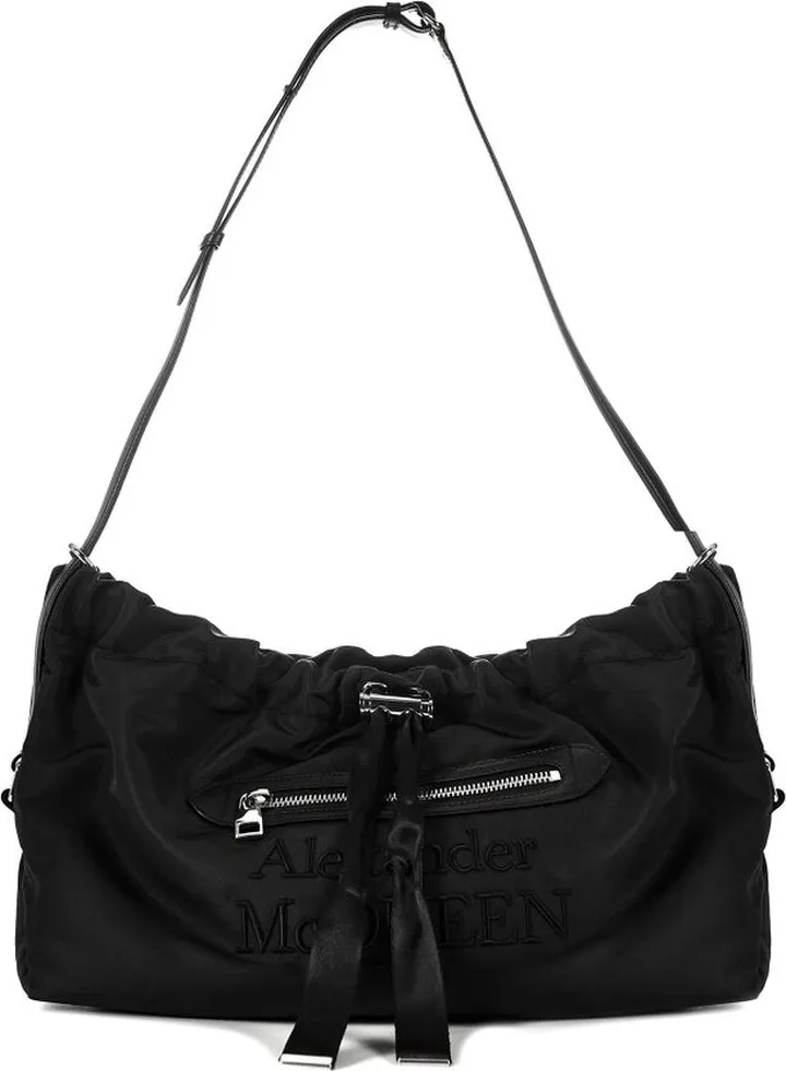 Alexander McQueen Drawstring Bundle Medium Shoulder Bag
