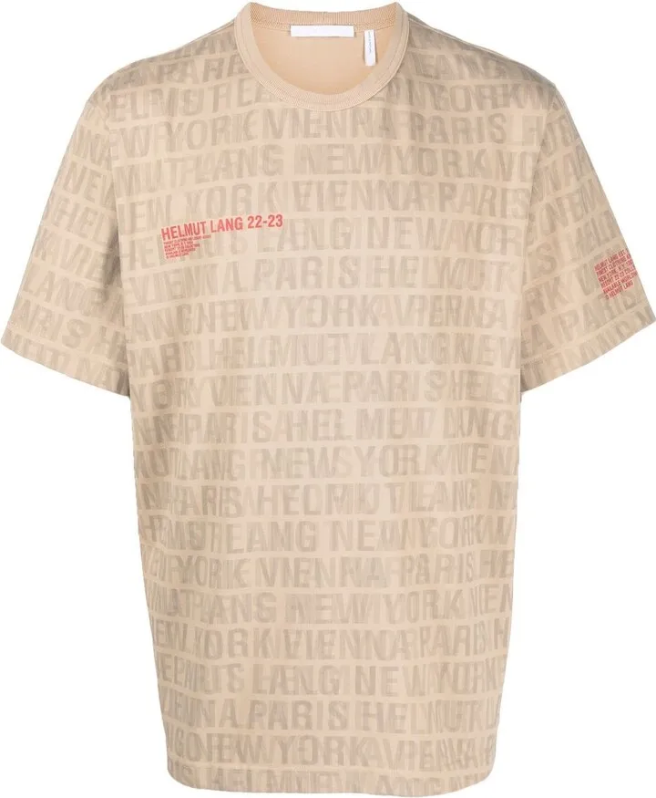 graphic-print cotton T-shirt