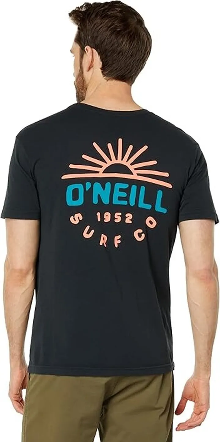 O'Neill Blockhead Short Sleeve Tee (Steel Grey) Men's T Shirt