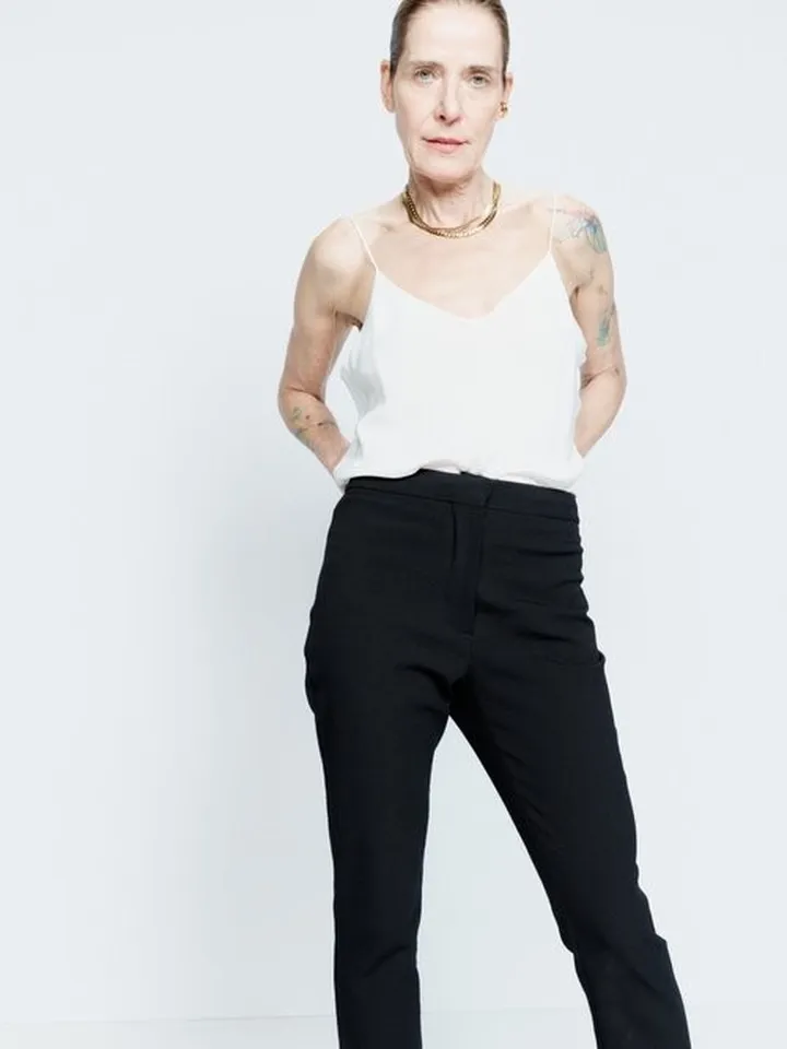 Thin-strap Silk Crepe De Chine Cami Top