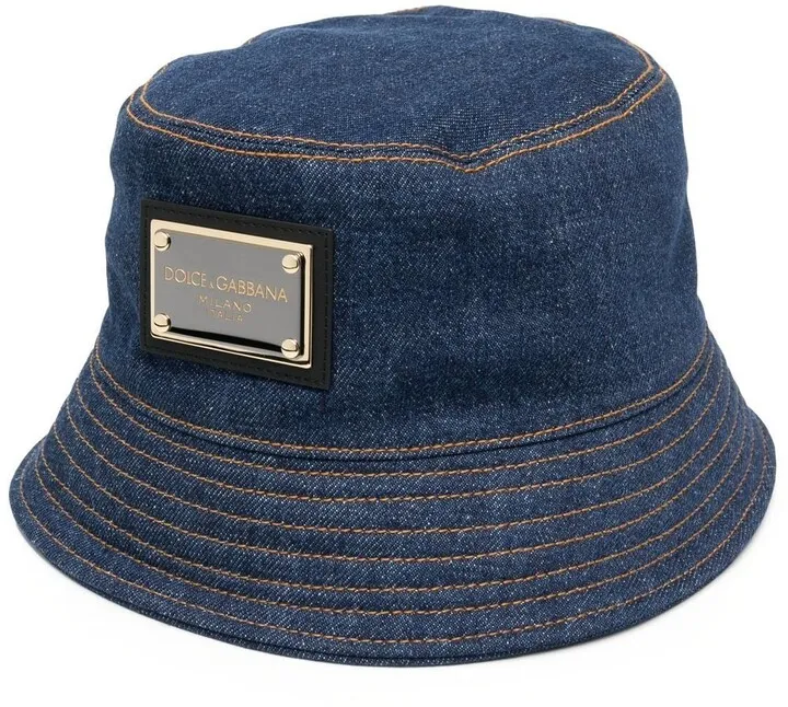 Logo-Plaque Bucket Hat