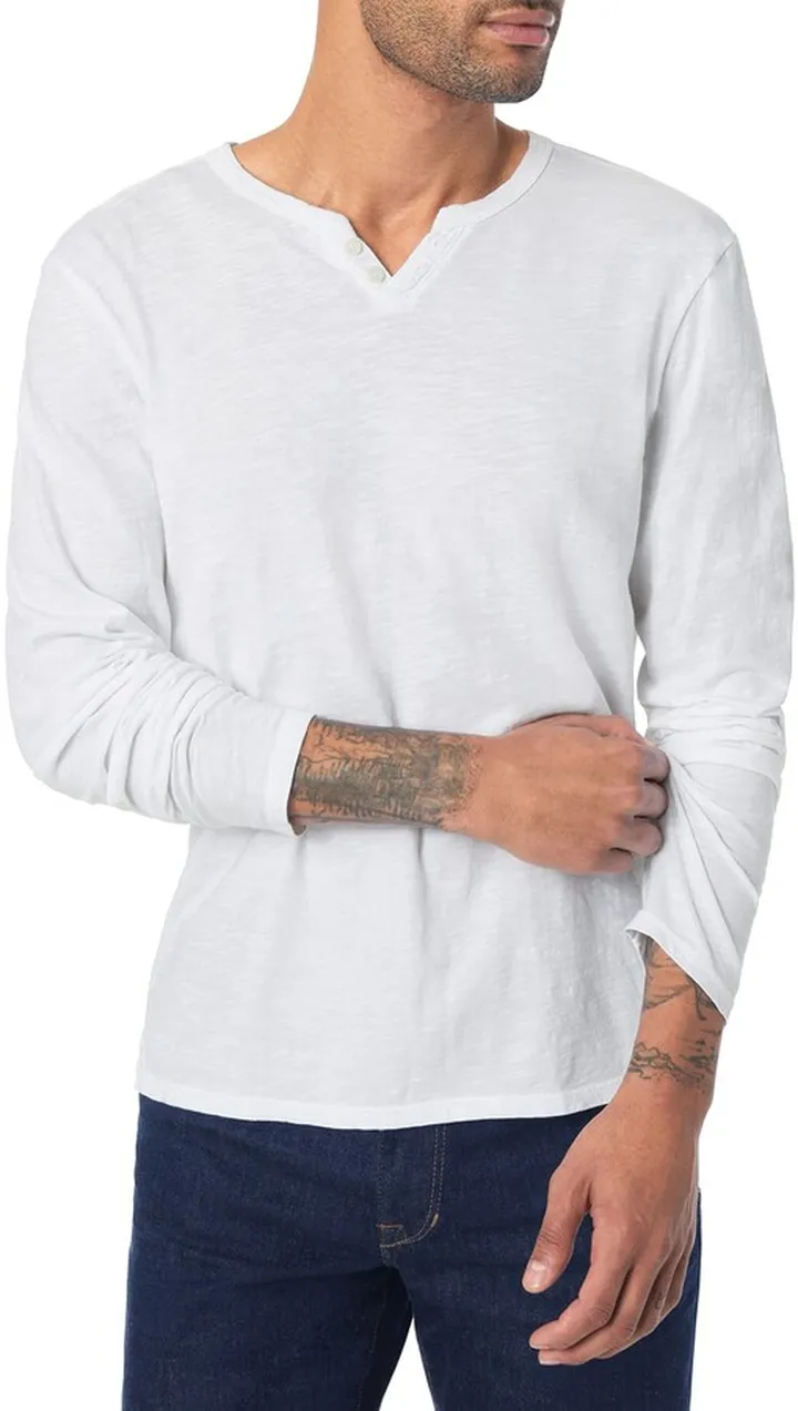 Men's Slub Henley T-Shirt