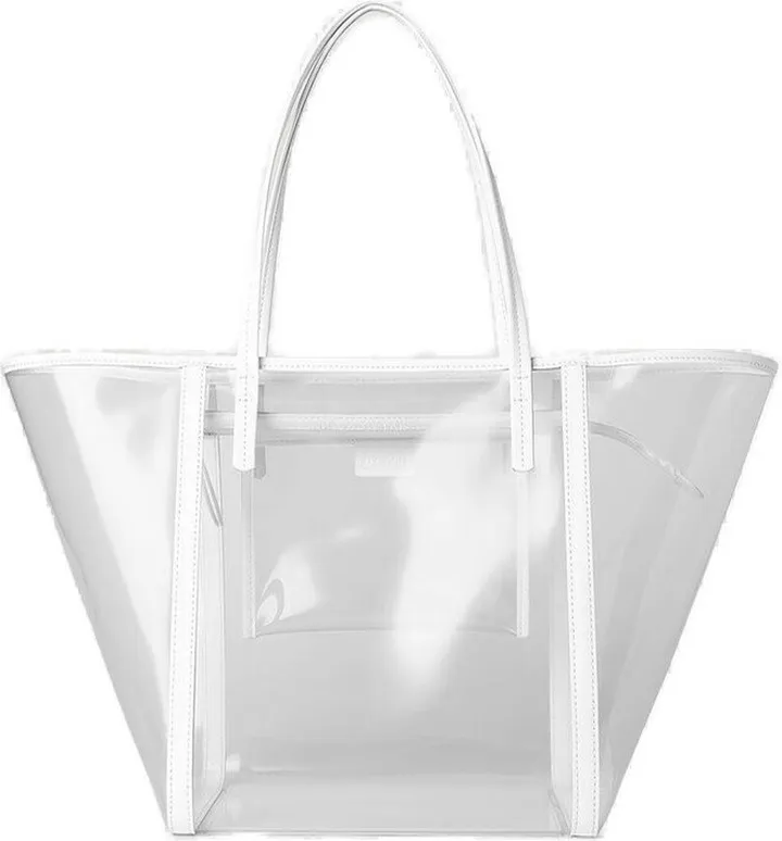 By Far Club Contrasting Trim Tote Bag