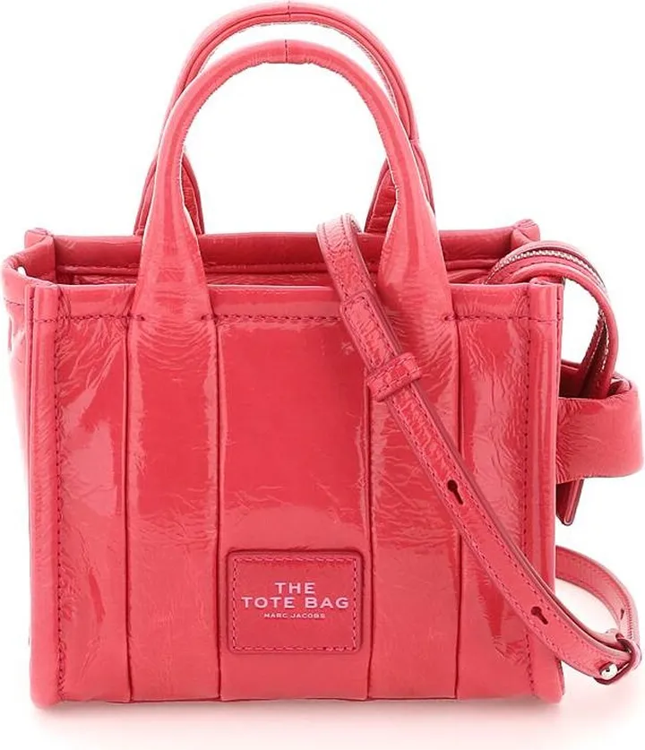 'the Shiny Crinkle Micro Tote' Bag