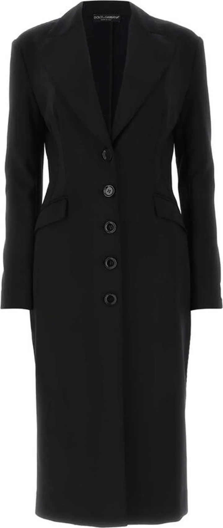 Dolce & Gabbana Single-Breasted Long Sleeved Trench Coat