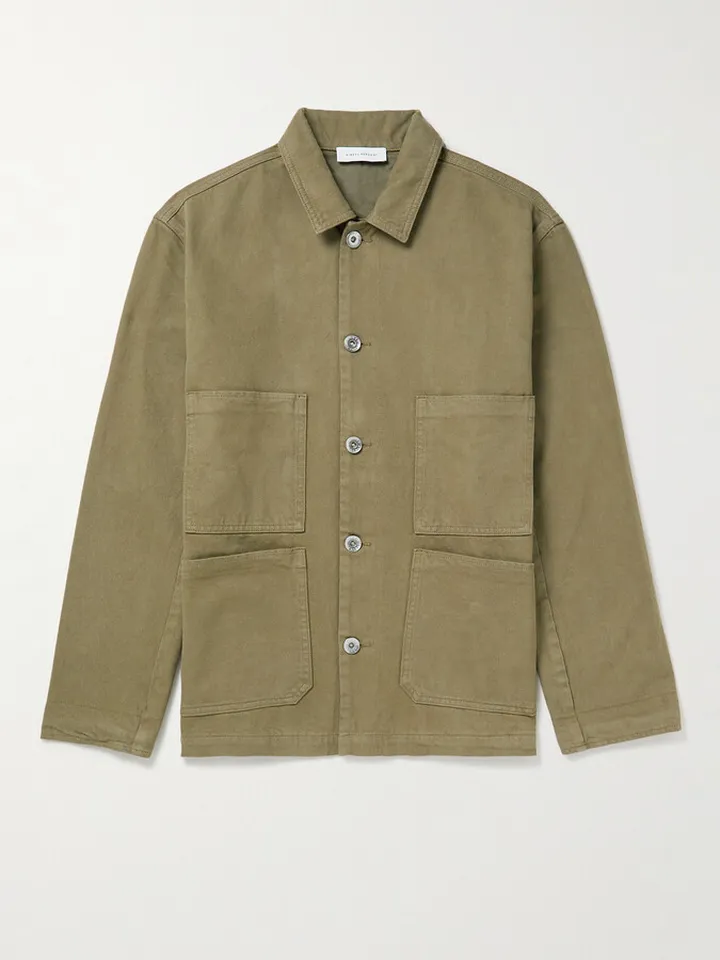 Organic Denim Chore Jacket