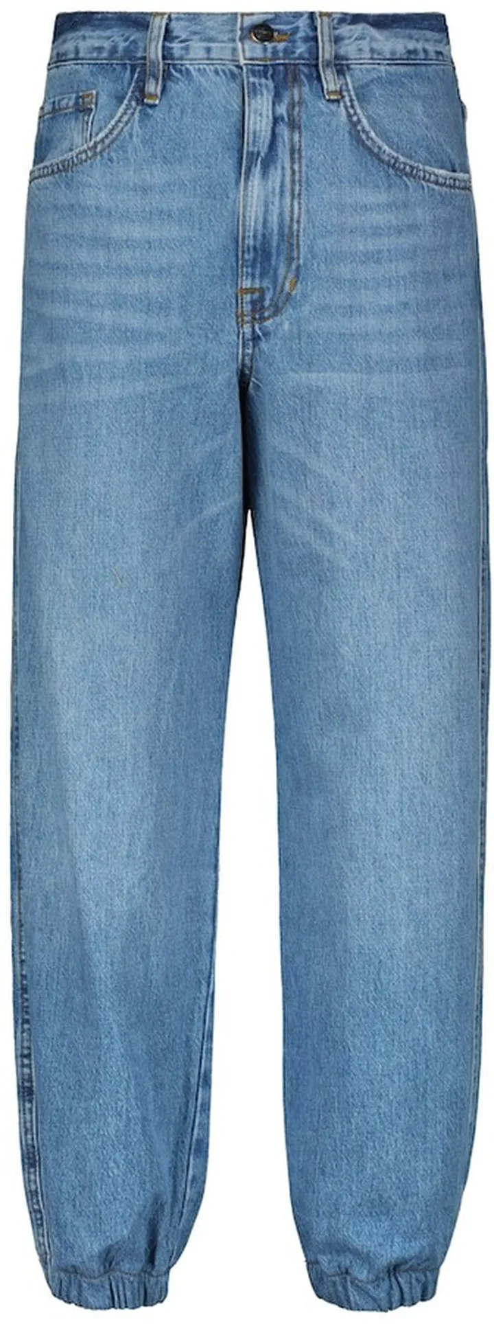 The Lounge high-rise barrel-leg jeans