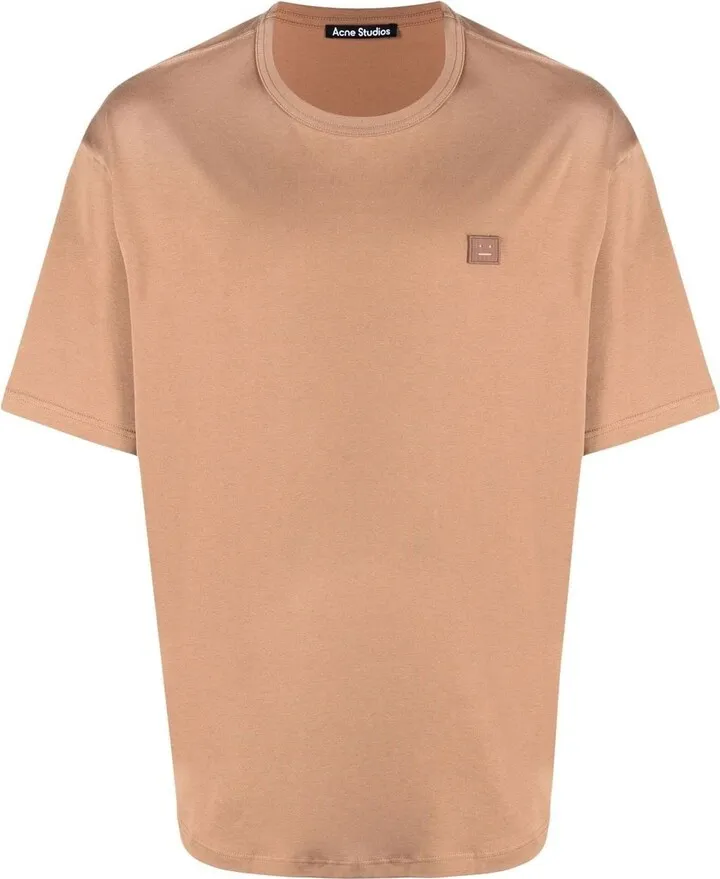 face-patch T-shirt
