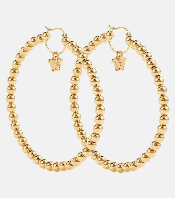 La Medusa hoop earrings