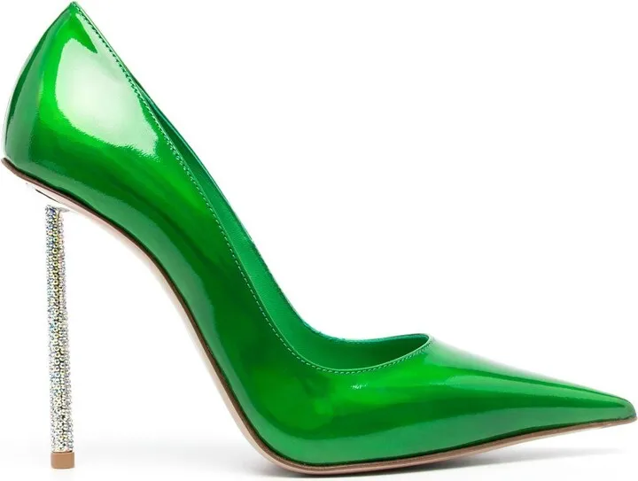 Bella 120mm metallic pumps