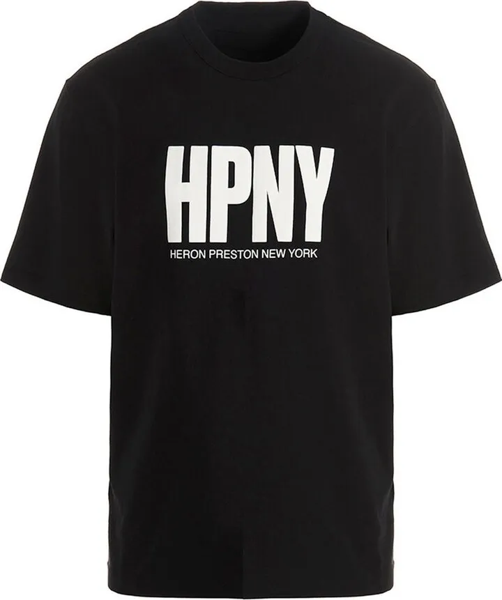 Heron Preston Logo Printed Crewneck T-Shirt
