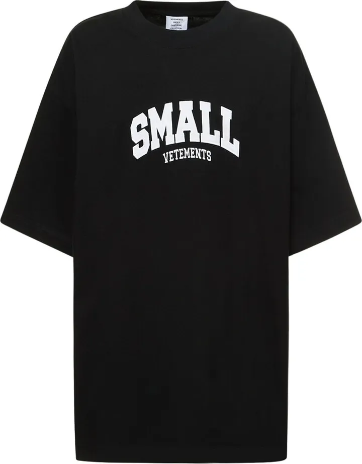 Small embroidered jersey t-shirt