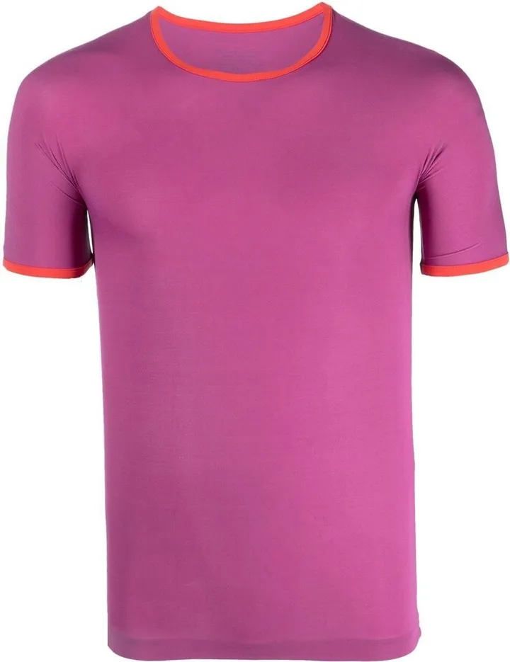 Crew Neck Short-Sleeved Top