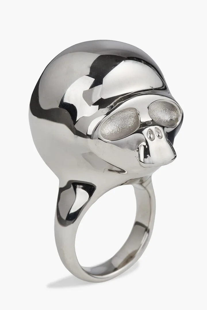 Gideon silver-tone ring